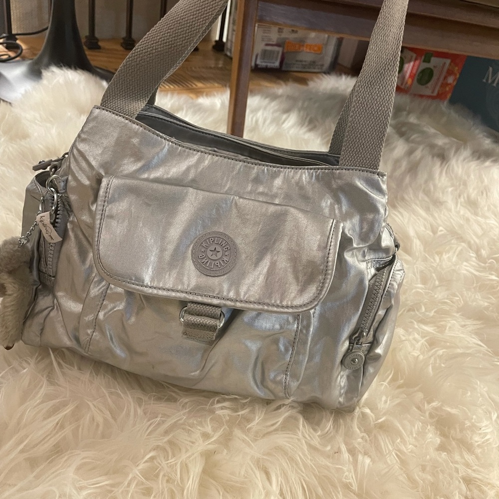 Kipling mini bag silver